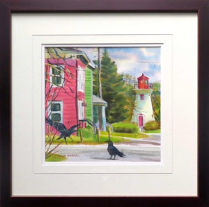 Two Crows in Victoria by the Sea, PEI
