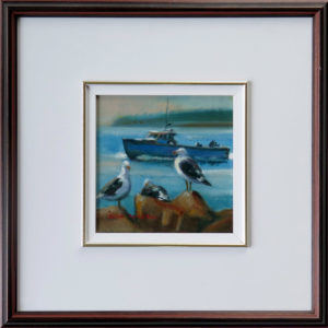 Gulls at Rustico Harbour
