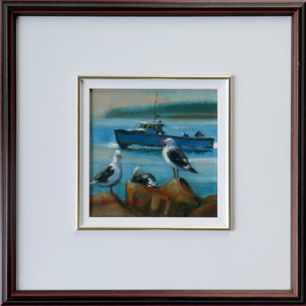 Gulls at Rustico Harbour