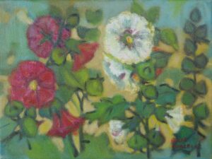 For the Love of Hollyhocks
