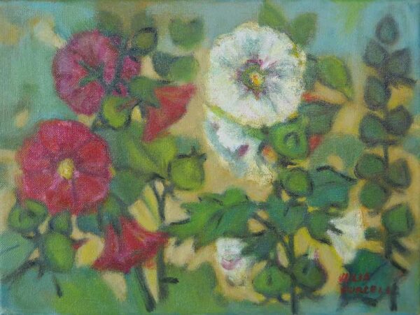 For the Love of Hollyhocks